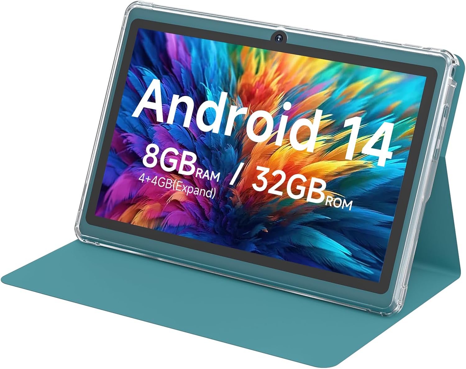 Tablet 7Inch Android 14.0 with Protective Case