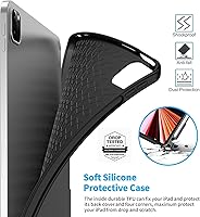 Vista 6 de Funda de teclado para iPad Pro de 11 pulgadas (201820202021), iPad de 10 generación, iPad Air 45 generación, teclado magnético desmontable Bluetooth