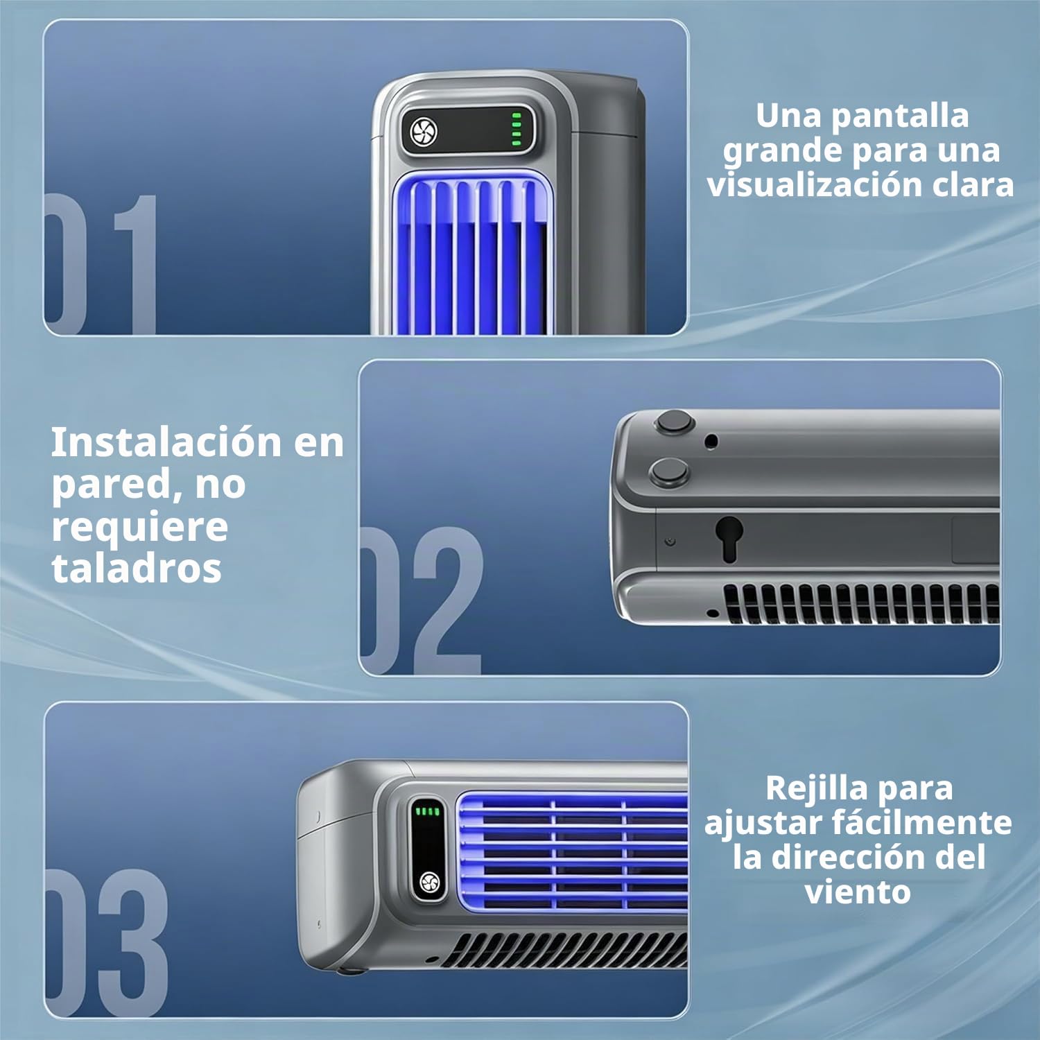 Coldeez Cooling Ace – Enfría 11°C en Segundos, 3 Modos, USB-C | Silencioso, sin aspas, recargable, ideal para hogar, oficina, camping o autocaravana, enfriamiento personal eficaz.