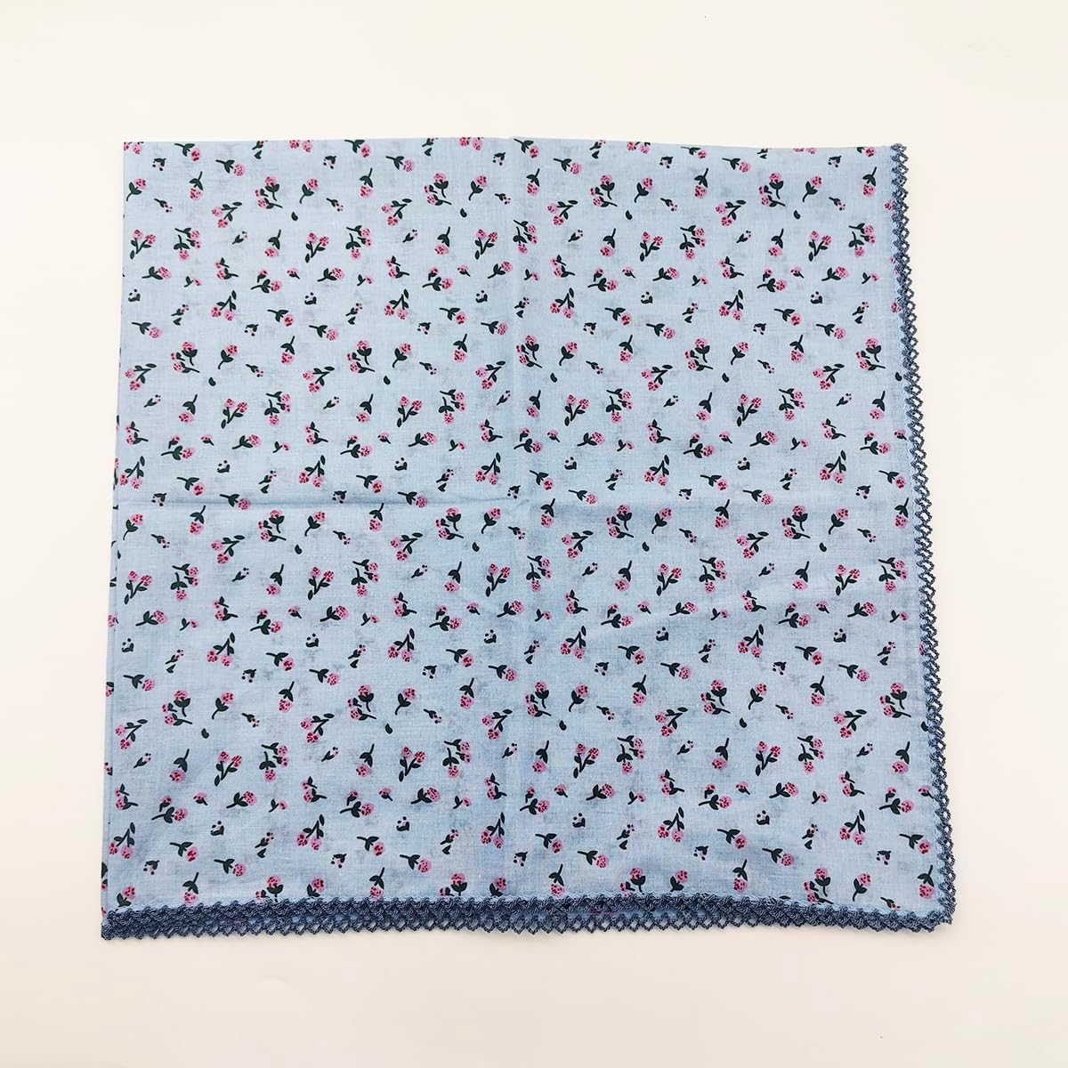 Large Cotton Bandana Headband, Head Wrap, Protective Coverage, Hair Neck Scarf for Women 28 x 28 inch - Image 8