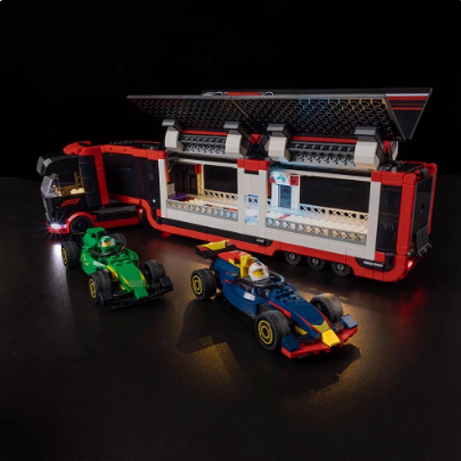 LED Lighting Kit Compatible with Lego 60445 F1 Truck Series LED Light Set (Model Kit Not Included - Lighting Components Only)