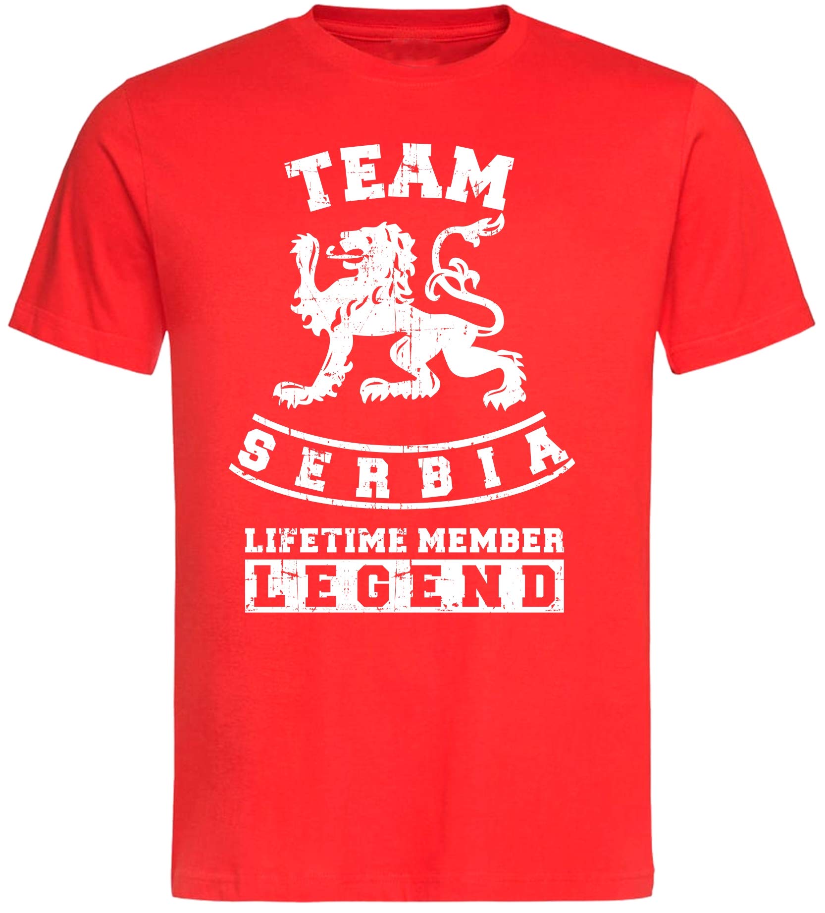aprom T-Shirt Serbia Red X7 - World Cup SRB