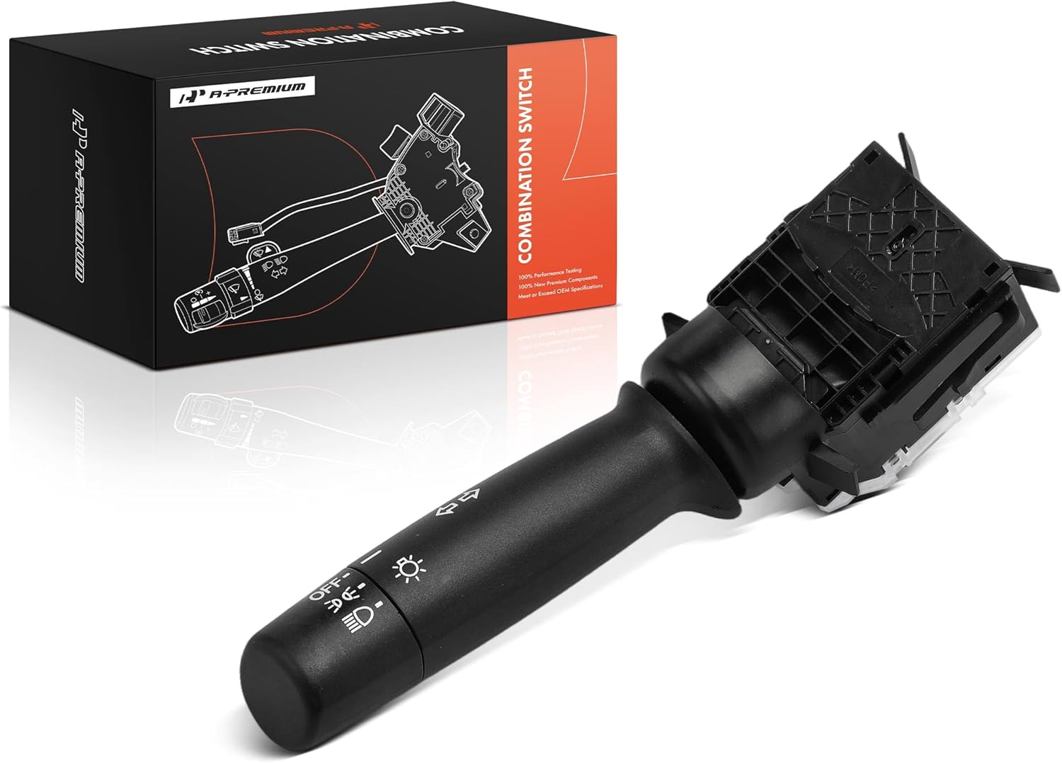 A-Premium Turn Signal Switch, Headlight Dimmer, Parking Light Multifunction Switch Lever Compatible with Honda CR-V CRV 2016-2018, Civic 2014-2015, Odyssey 2018-2020, HR-V HRV 2016-2018, CR-Z 2016