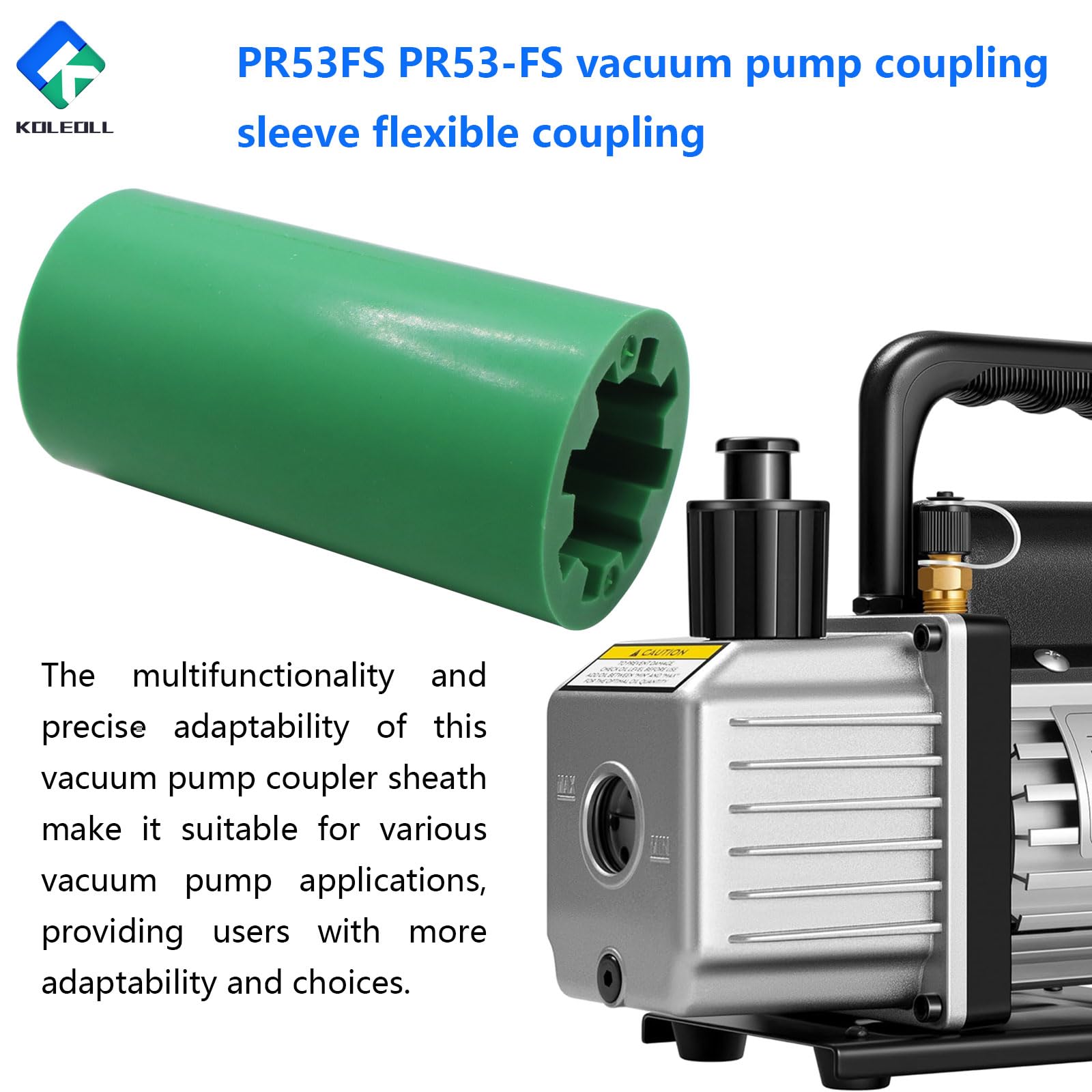 PR53FS PR53-FS Vakuumpumpenkupplung, flexible Kupplung