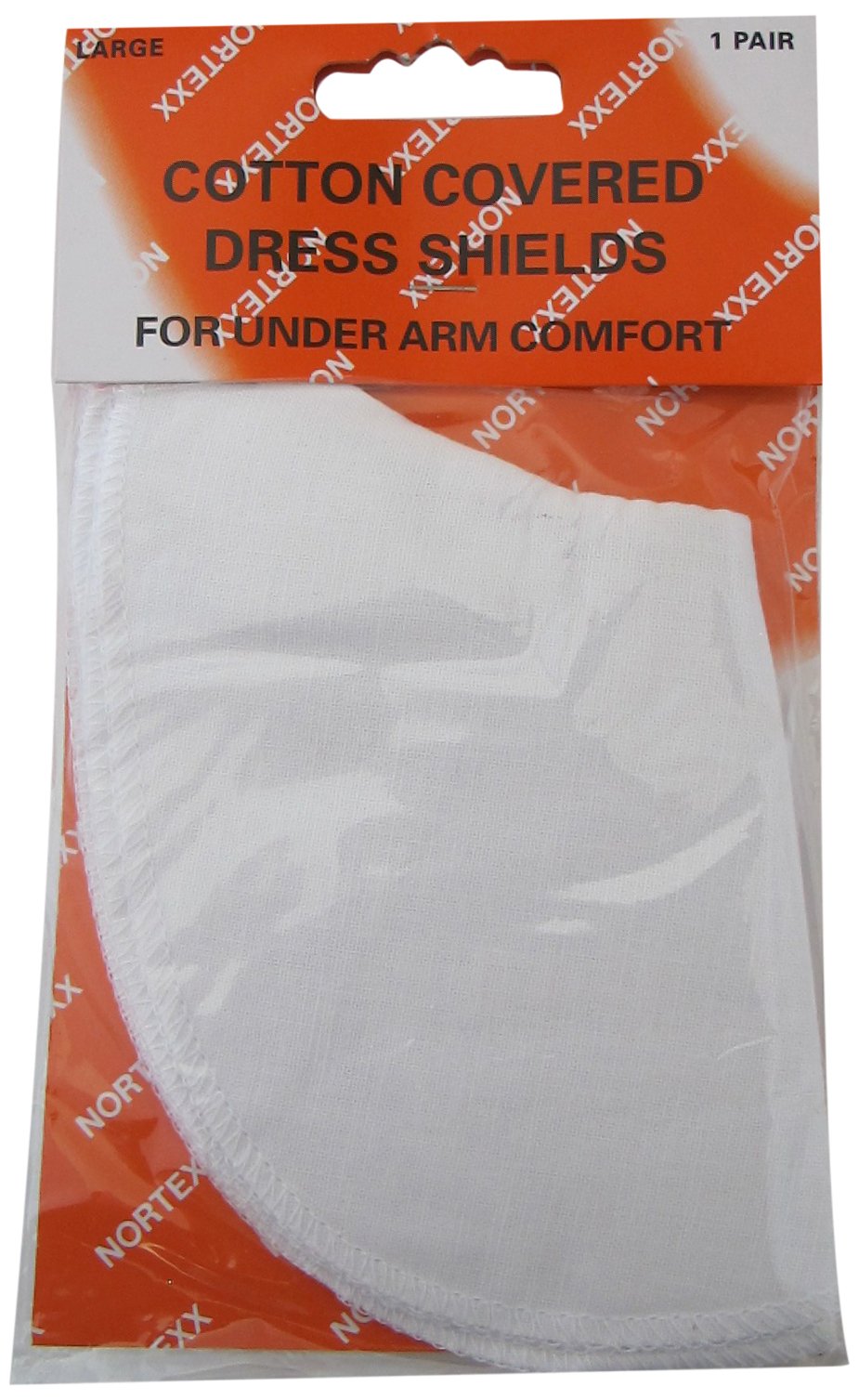 Nortexx Large Cotton Covered Dress Shield, Pair Of 1