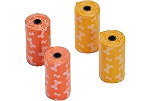 Pet Factory, Logical Unscented 240 Count Dog Waste Bags (60 Bags Each)