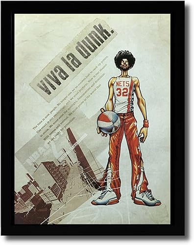 Miniatura 1 de 2003 NBA Street Vol. 2 Framed Print Ad/Poster Original PS2 Xbox Gamecube Promo Art 9.25" x 11.75"