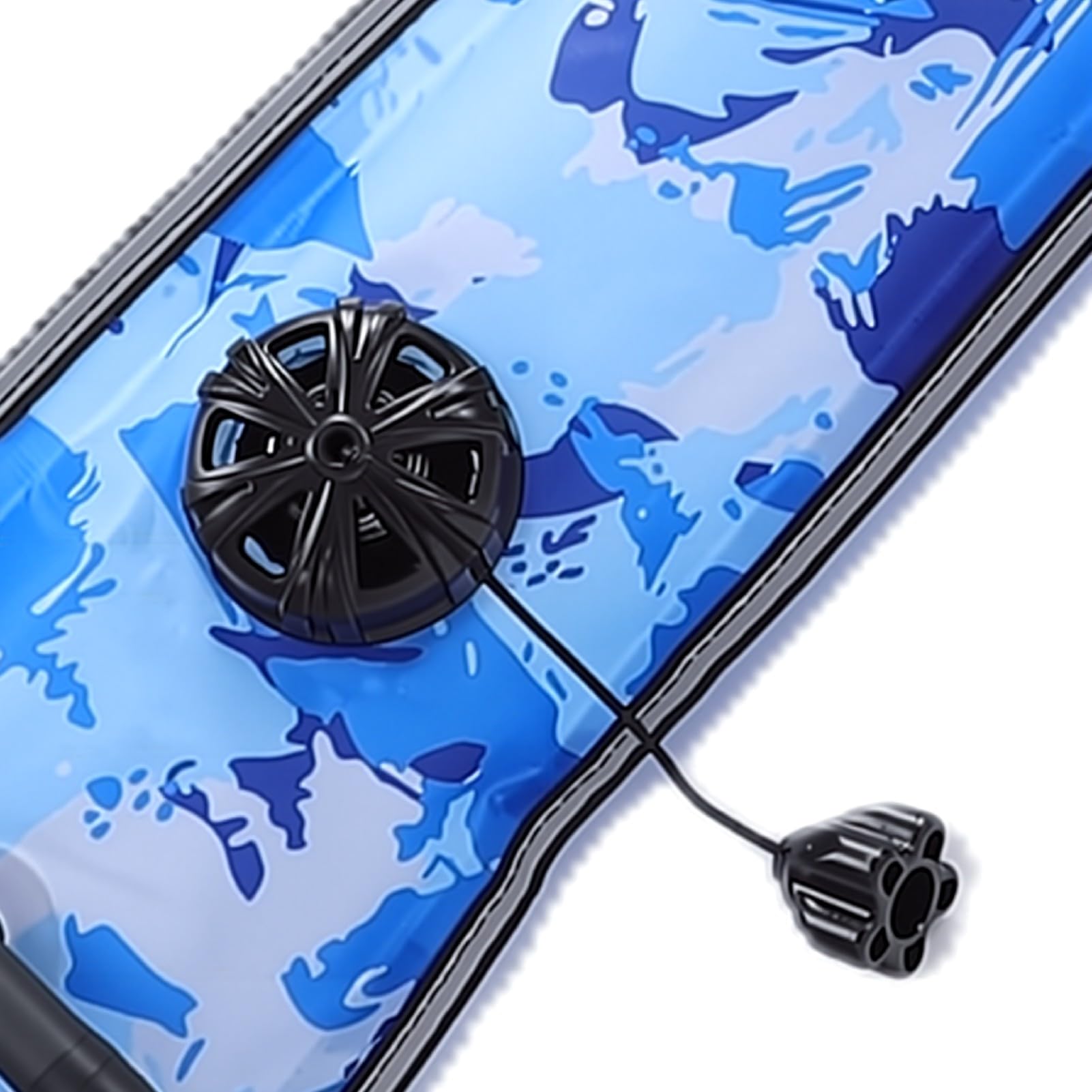 Boetta Segnasuperficie Gonfiabile 4.9ft Alta visibilità, for Immersioni | Materiale in nylon e TPU, valvola antiesplosione, comodo per le immersioni