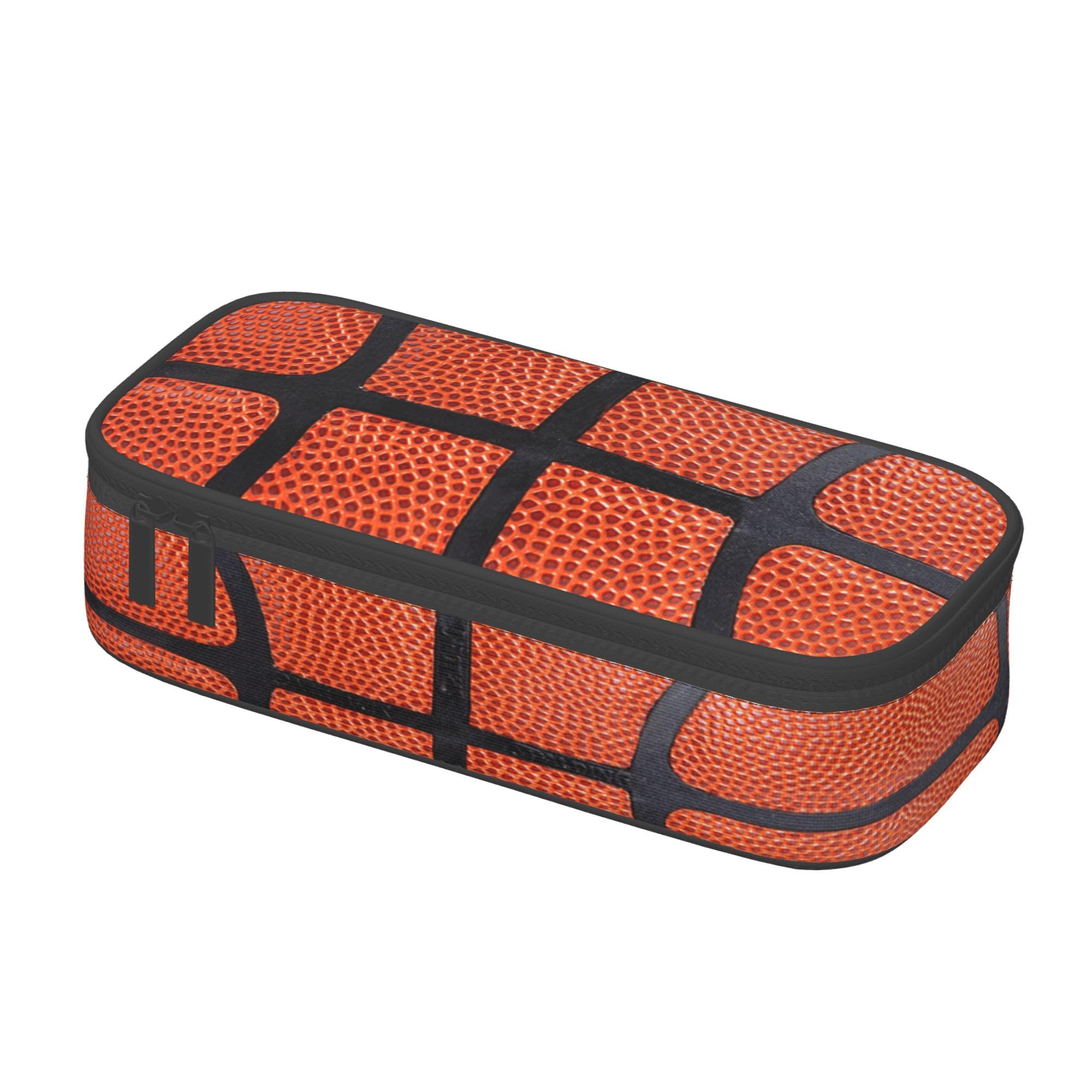 Abaysto Basketball Pencil Pouch for Boys and Kids Cute Pen Box Pouch Large Pencil Case with Double Zipper - Image 3