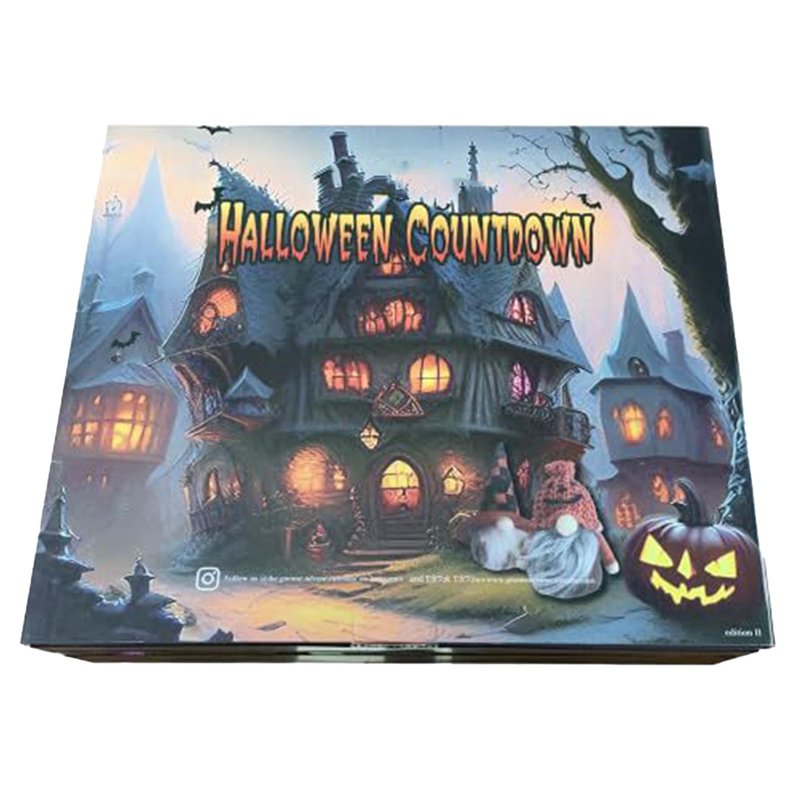 Calendrier De L'Avent Halloween 2024 Avec Gnomes - 31 Jours De Comptage - Figurines à Collectionner - Déco Festive Pour Octobre