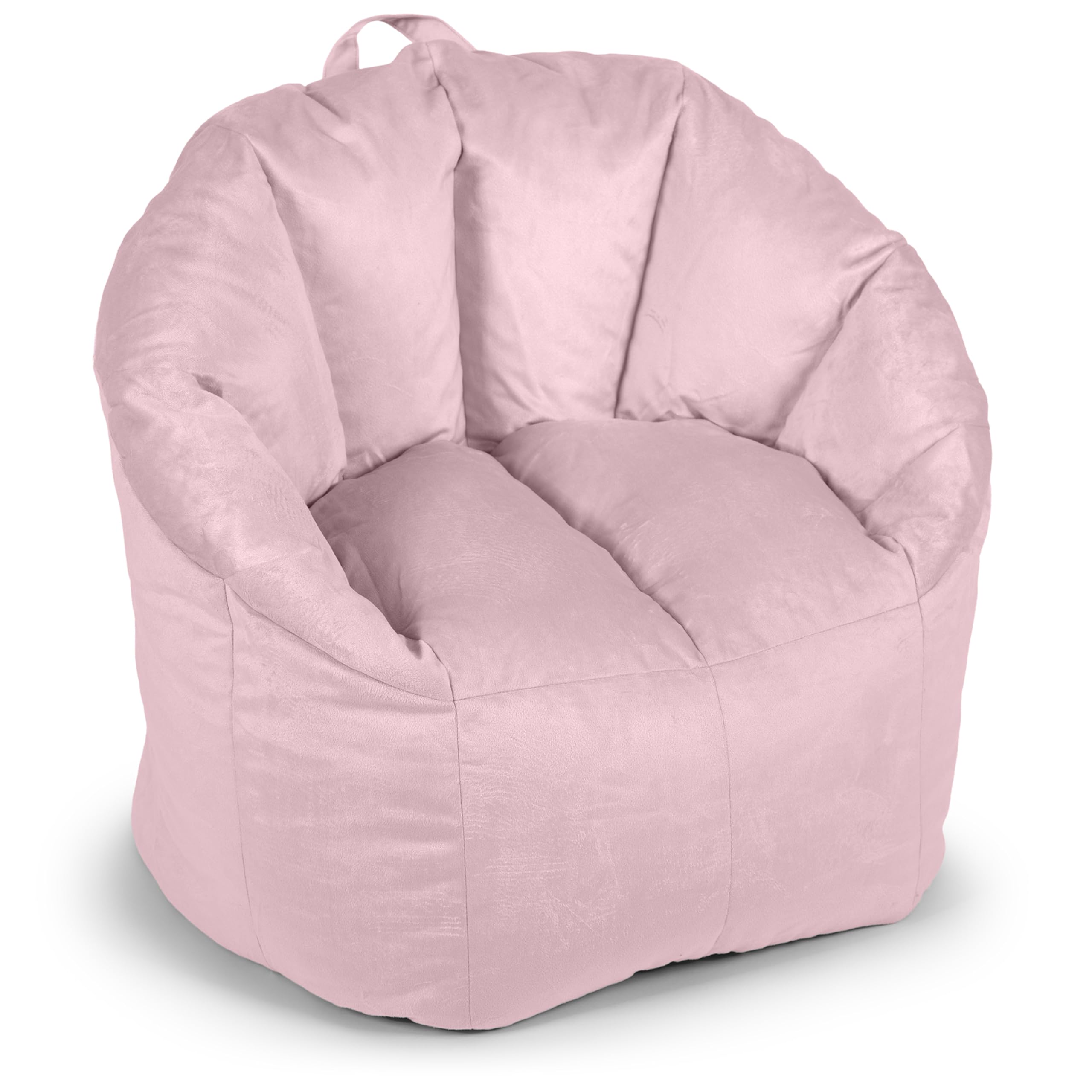 Big Joe Milano Bean Bag Plush Desert Pink