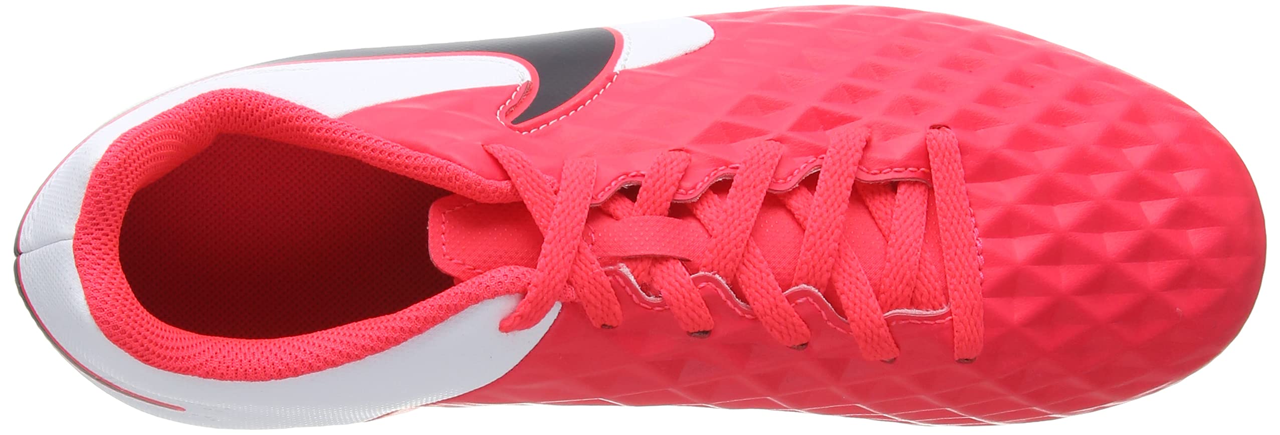 Nike AT5881 Unisex - Bambini Scarpe da Calcio, Laser Crimson/Black/White, 32 EU
