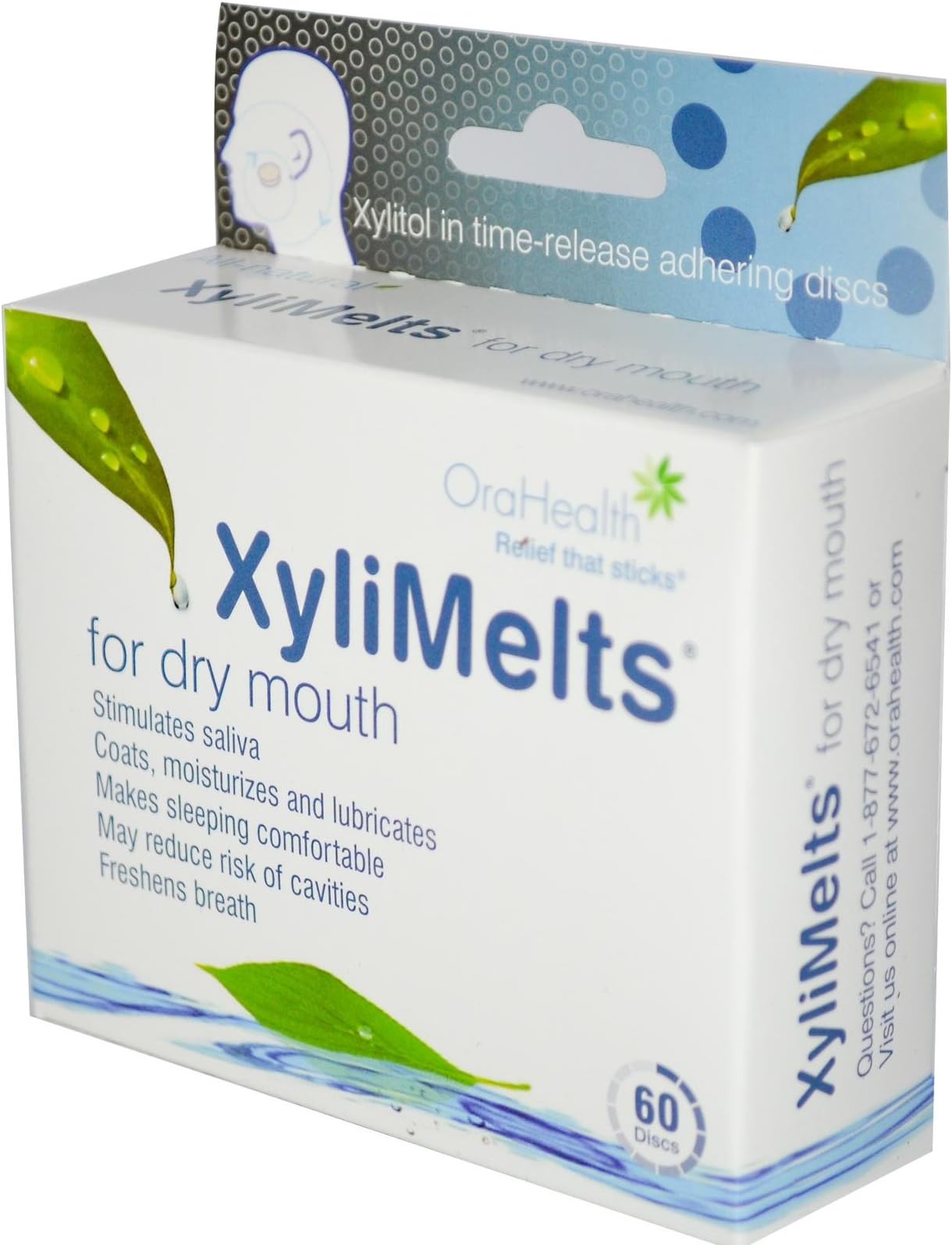 XYLIMELTS XYLIMELTS FOR DRY MOUTH, 60 CT