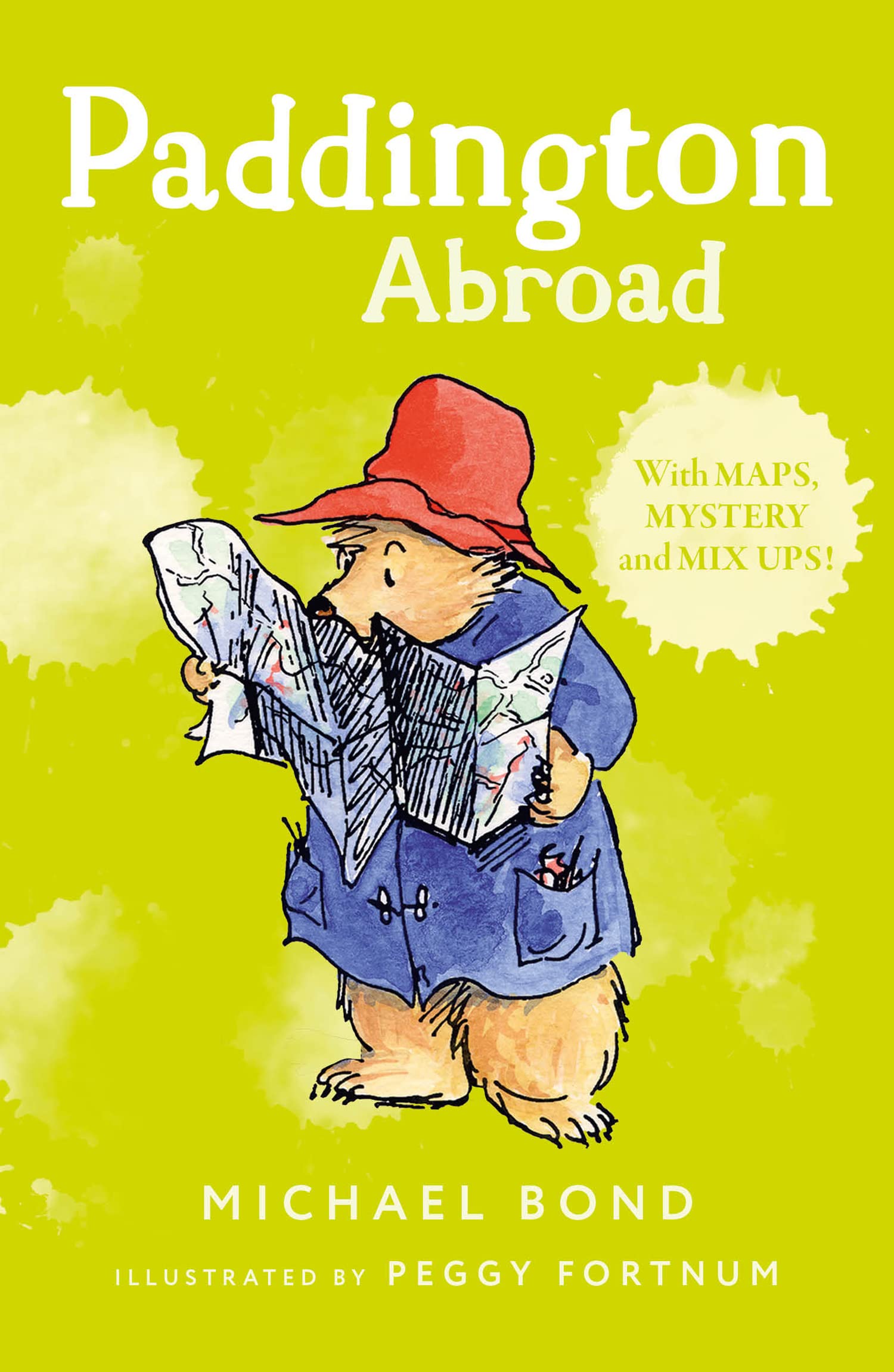 Paddington Abroad by Michael Bond Paddington Bear book CLASSIC kids story books