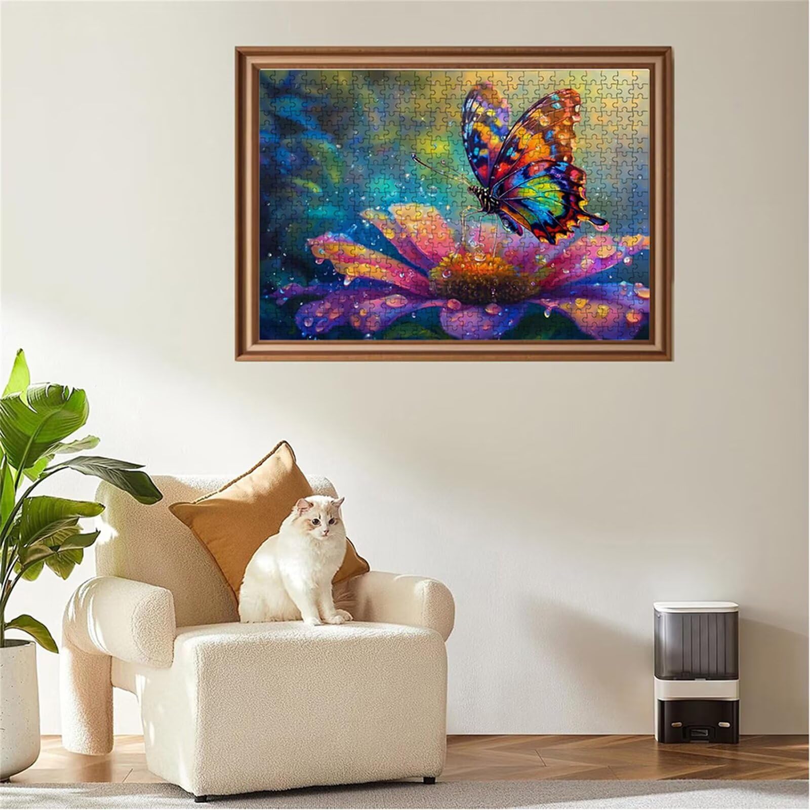 Puzzle 2000 sztuk motyl puzzle kwiat układanki drewniane, klasyczne dla dorosłych diY gra wyzwanie idealnie pasują między nimi literami z tyłu Wysokiej jakości układanki dla dzieci dorosłych wiek 14