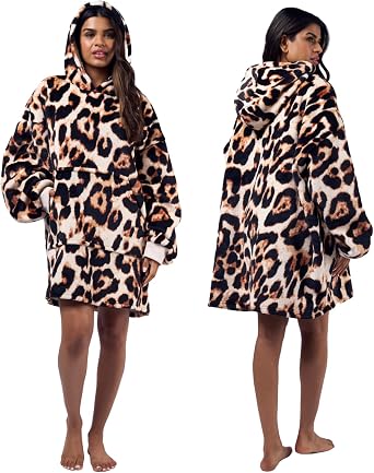 OHS Autumnal Hoodie Blankets Printed Cute Designs Oversized Feel