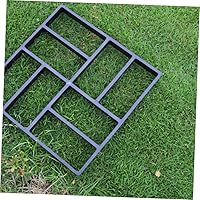 Vista 4 de Outanaya Moldes para pavimentar pasarela Moldeo para pasarela Molde de formas, moldes de piedra de escalonamiento de jardín, pavimentación