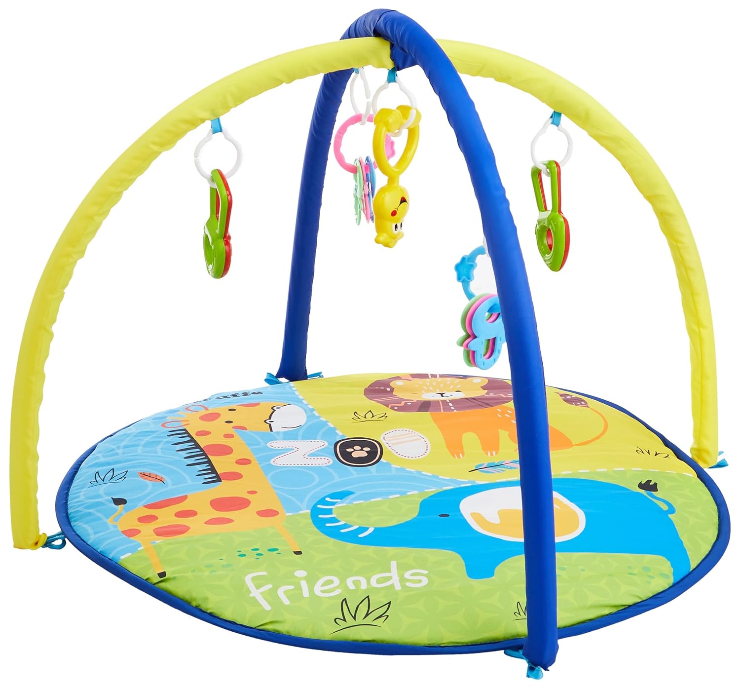 Buy Amazon Brand Supples Baby Play Gym Mat, Activity Play Gym for