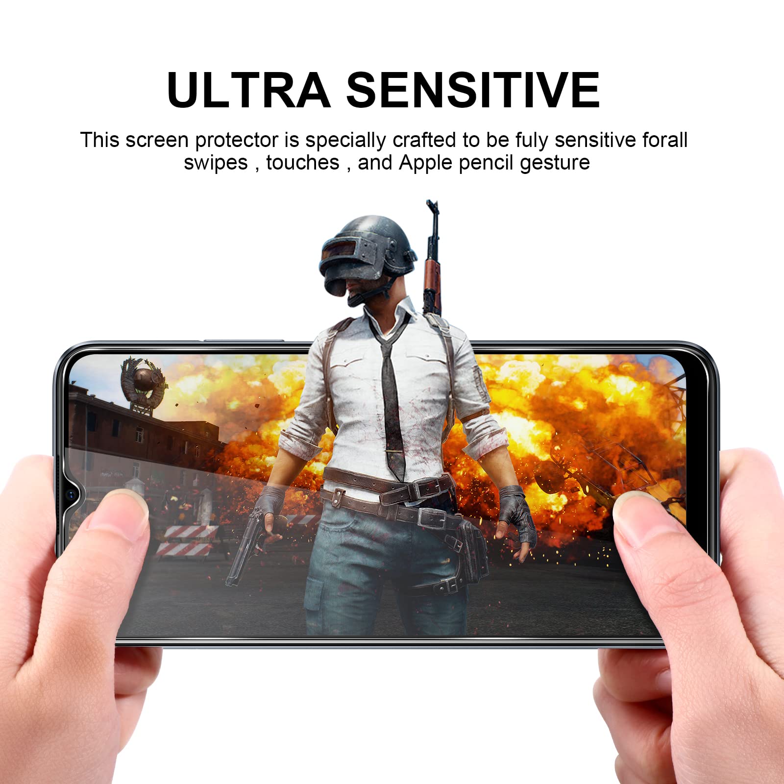 3x Vetro temperato per Realme C11 2021 Pellicola Prottetiva