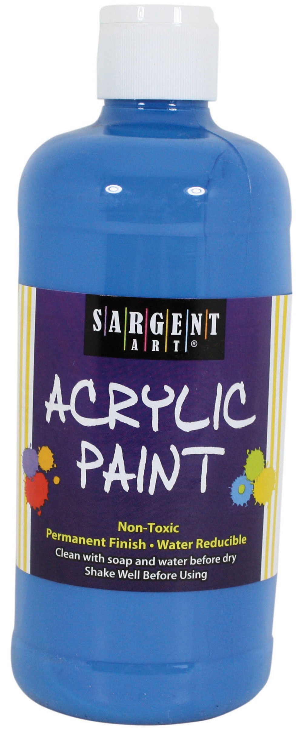 Sargent Art 24-2454 16-Ounce Acrylic Paint, Spectral Blue