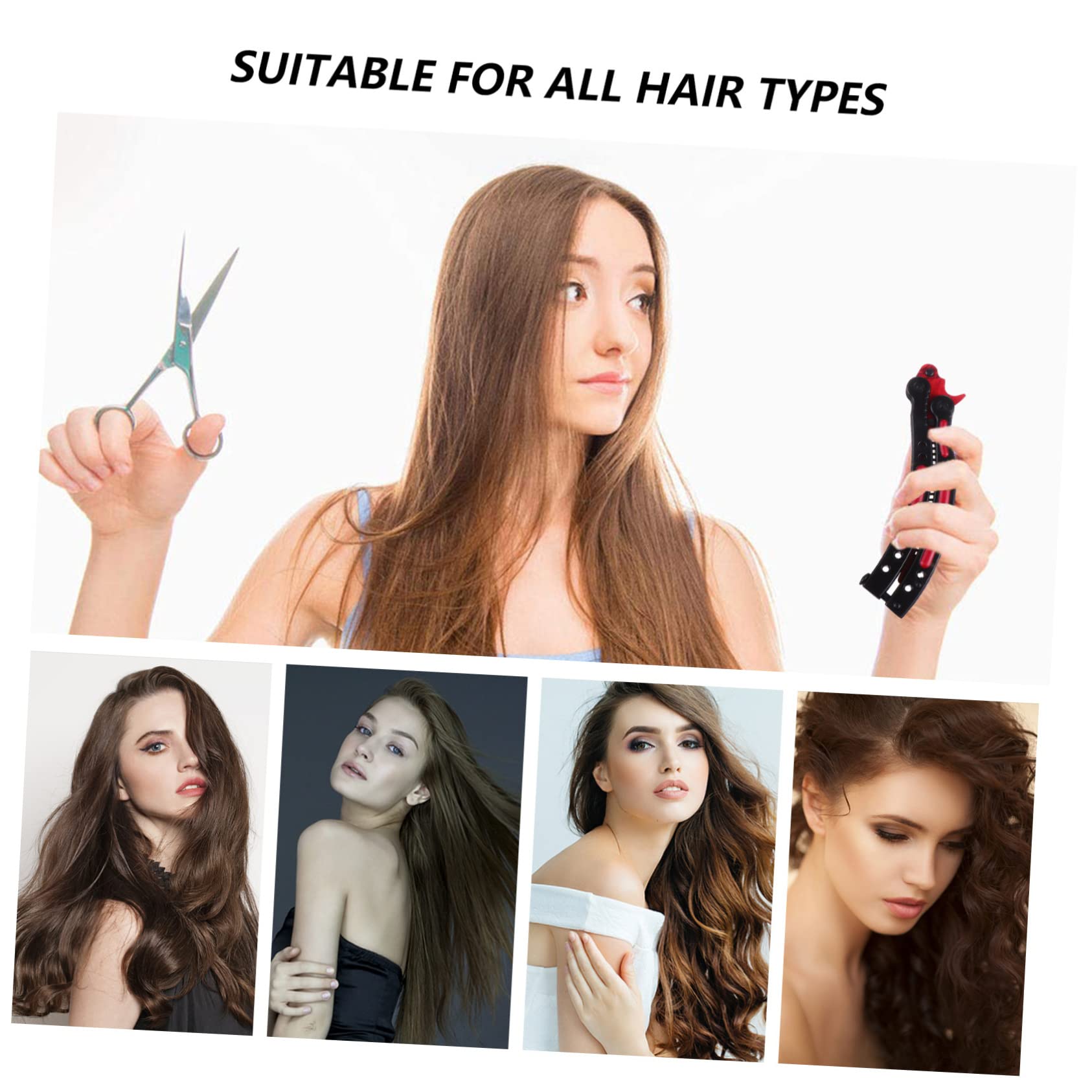 DOITOOL Peine De Peluquería De Acero Inoxidable Diseño Curvado Para Hombres y Mujeres Herramienta Profesional Para Estilizar Peinados Salones y Uso Personal