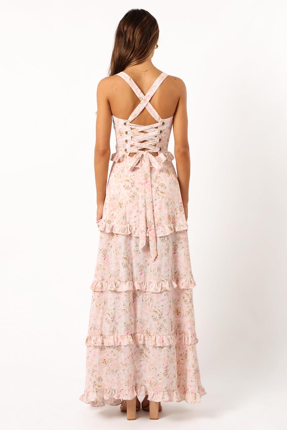 Petal & Pup Womens Lillee Tiered Maxi Dress - Image 4