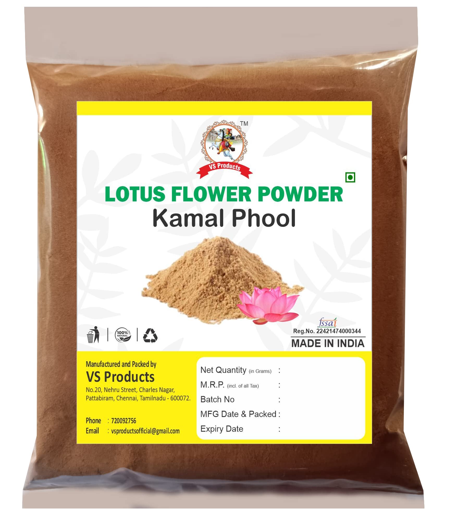 VS ProductsLotus Flower Powder 300g