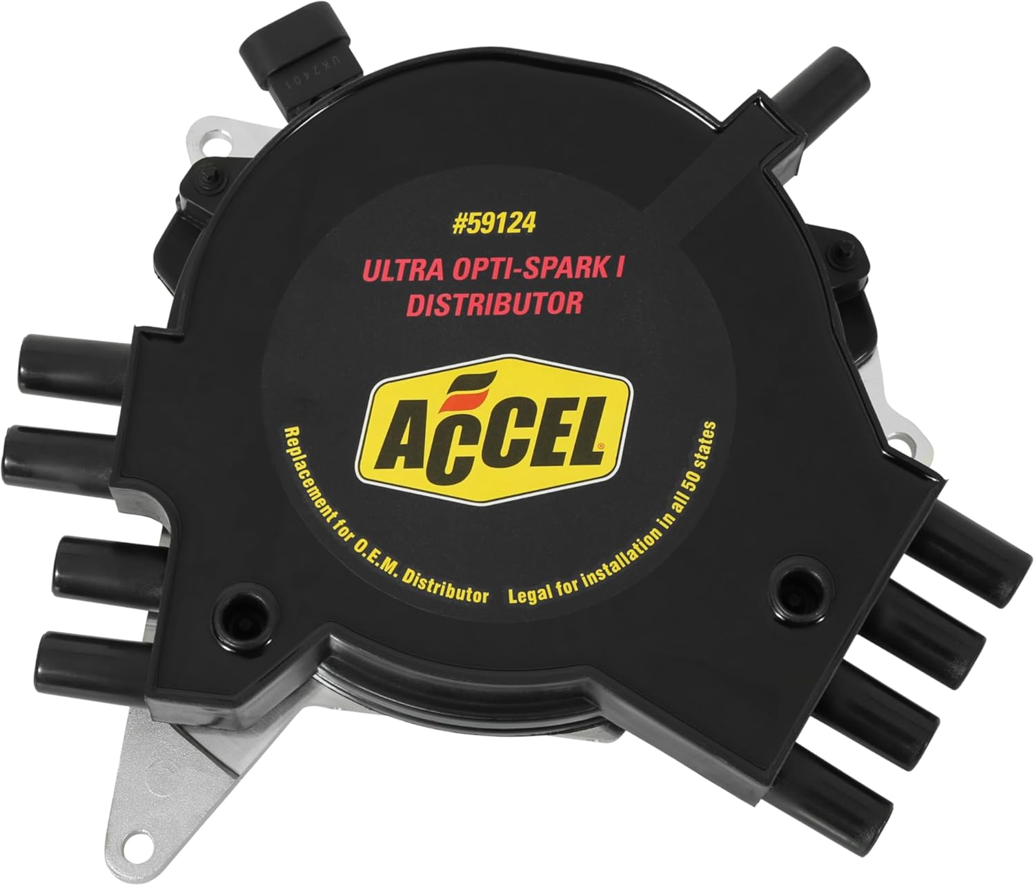 Accel 59124 Distributor – OPTI-SPARK I High-Performance Replacement for 1992-1994 GM LT1 5.7L Engines