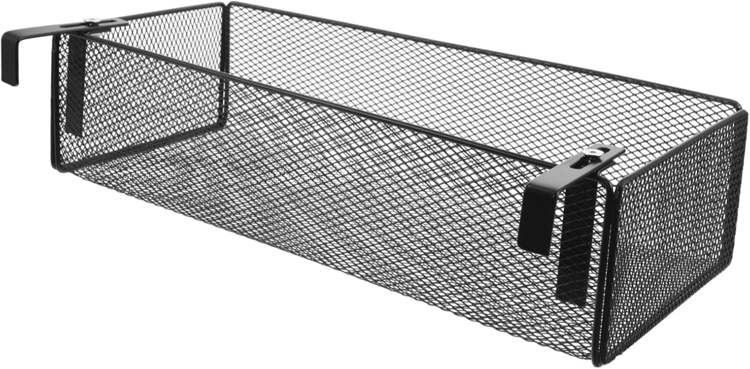 TOYANDONA Hanging Flower Rack Metal Wire Balcony Planter Holder for Space Saving Garden Decor Easy Installation Succulent Pot Rack Efficient Use of Outdoor Space Elegant Railing Attachment