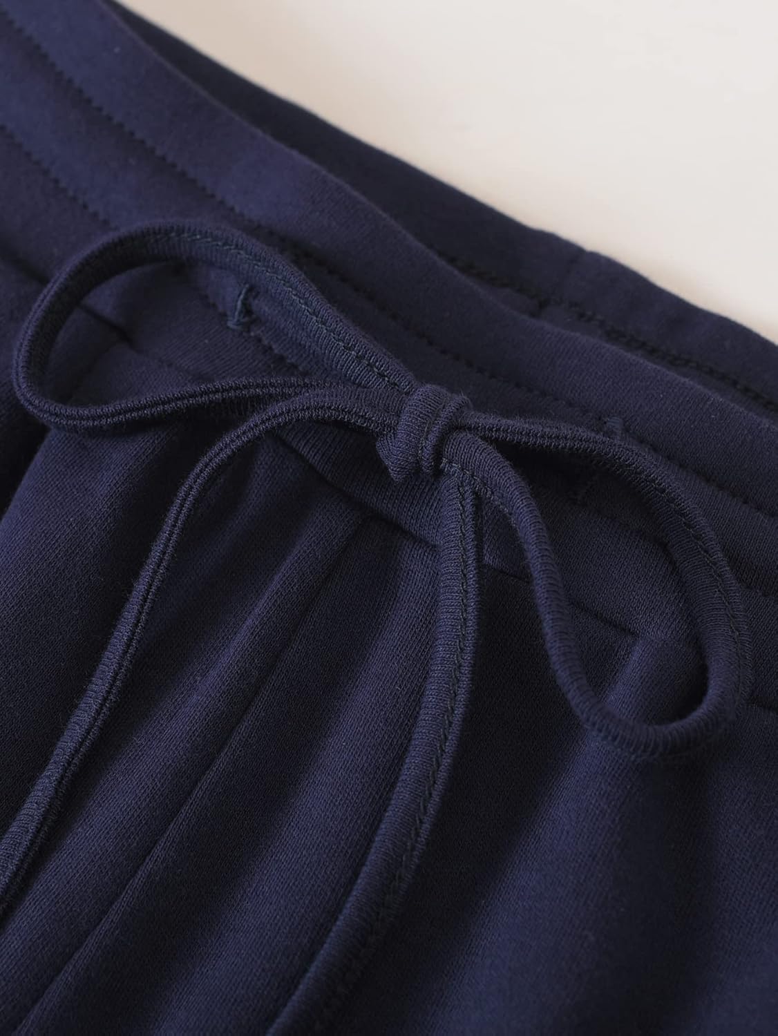 Weintee Women's Plus Size Cotton Knit Pants with Pockets - Image 5