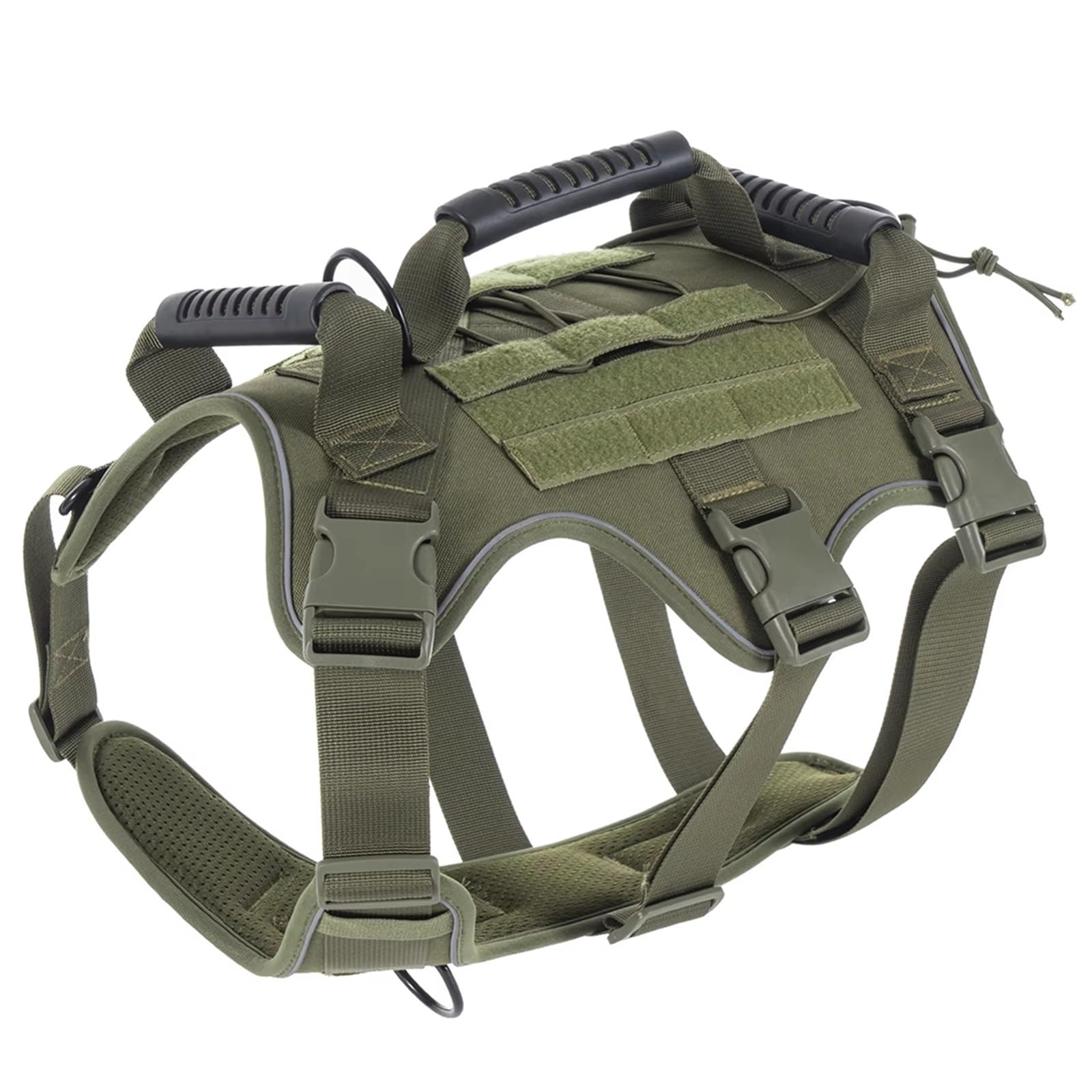 Casque tactique pour chien anti-choc et gilet militaire pour protéger le Berger Belge Malinois
