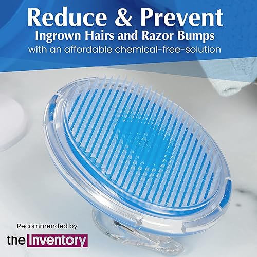 Miniatura 7 de Dylonic - Cepillo exfoliante cepillo para el cuerpo tratamiento de vello encarnado y protuberancias del afeitado elimina la irritación del afeitado