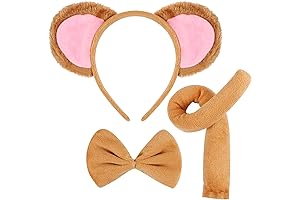 Monkey Ears Headband, Animal Fancy Dress Monkey Costume