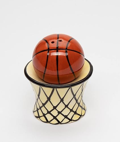 Miniatura 4 de CG 10450 Baloncesto magnético con red de sal y pimentero, naranja, 2 1/2 x 2 1/2 x 3 pulgadas de alto