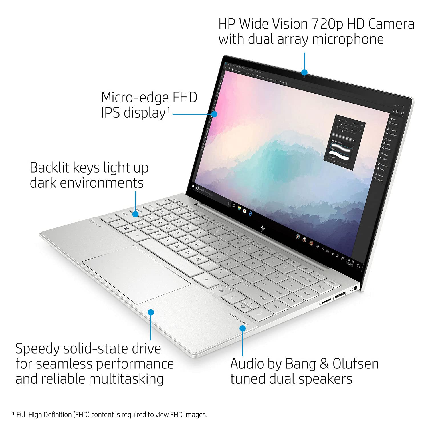Amazon.com: HP 2022 Envy Laptop, 13.3