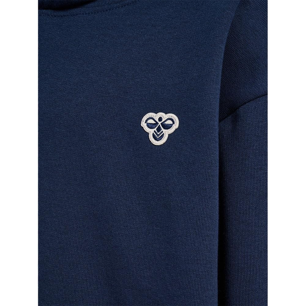 hummel Bluza z kapturem Loose Bee 140-152 cm niebieska
