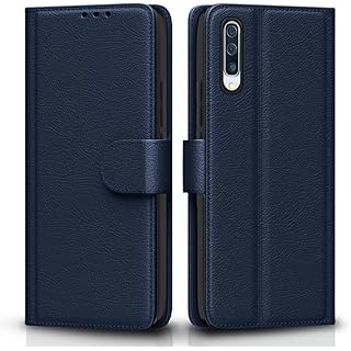 Pikkme Blue Flip Cover - Samsung Galaxy A50/A50s/A30s - Faux