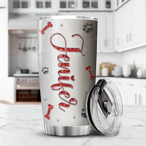 Miniatura 3 de Vaso de café personalizado con nombre personalizado, regalos de cumpleaños para hombres, mujeres, adolescentes, niñas, niños, taza de viaje con