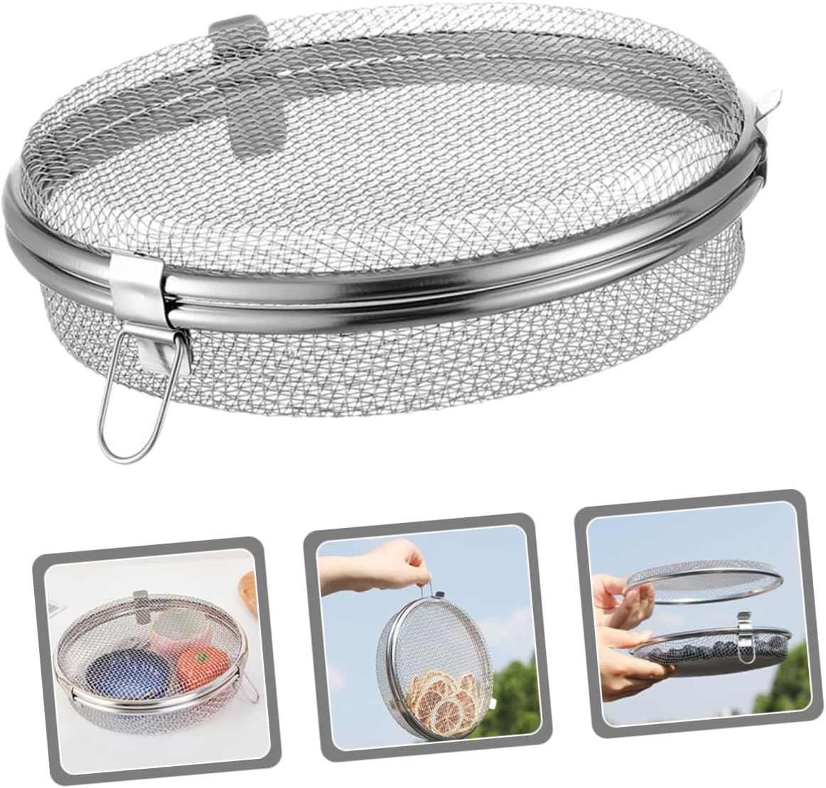 Mobestech 2pcs Stainless Steel Dishwasher Basket for Silverware Kitchen Utensil Drain Basket Space-saving Design Efficient Organization for Kitchen Storage and Drainage Needs
