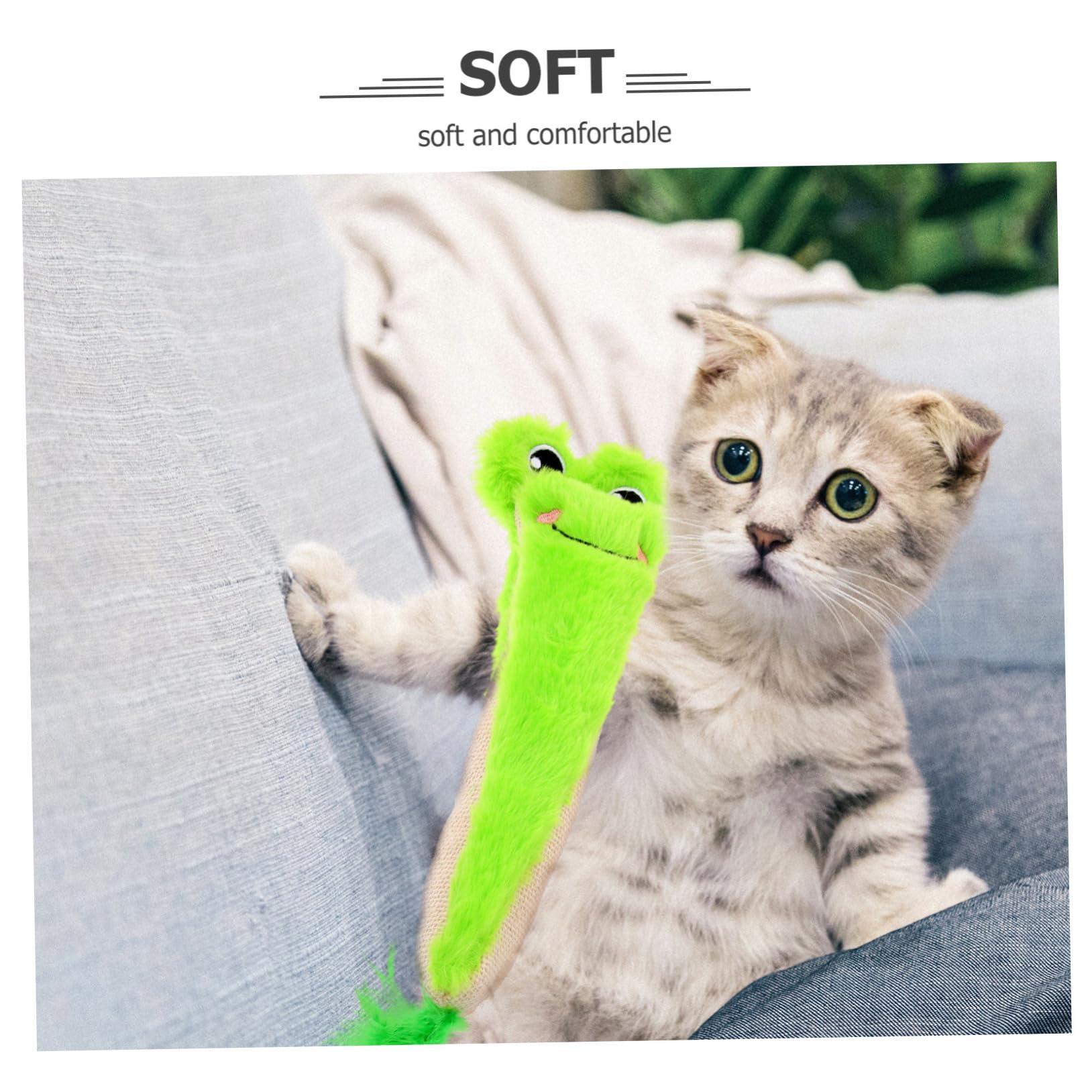 Jouet Chat Herbe à Chat Taquiner Jouets Intérieur Produits Mâcher Dentaire Interactifs
