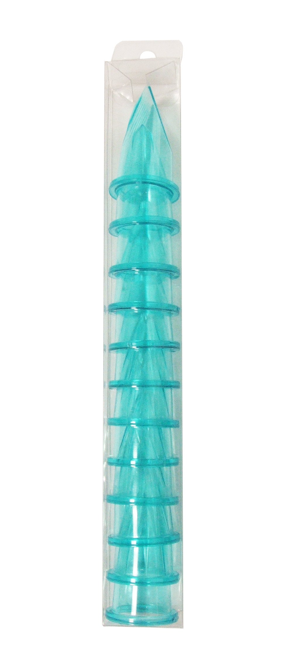 Deglon Tubo of 12 Icing Tubes, Blue, 30 x 30 x 30 cm