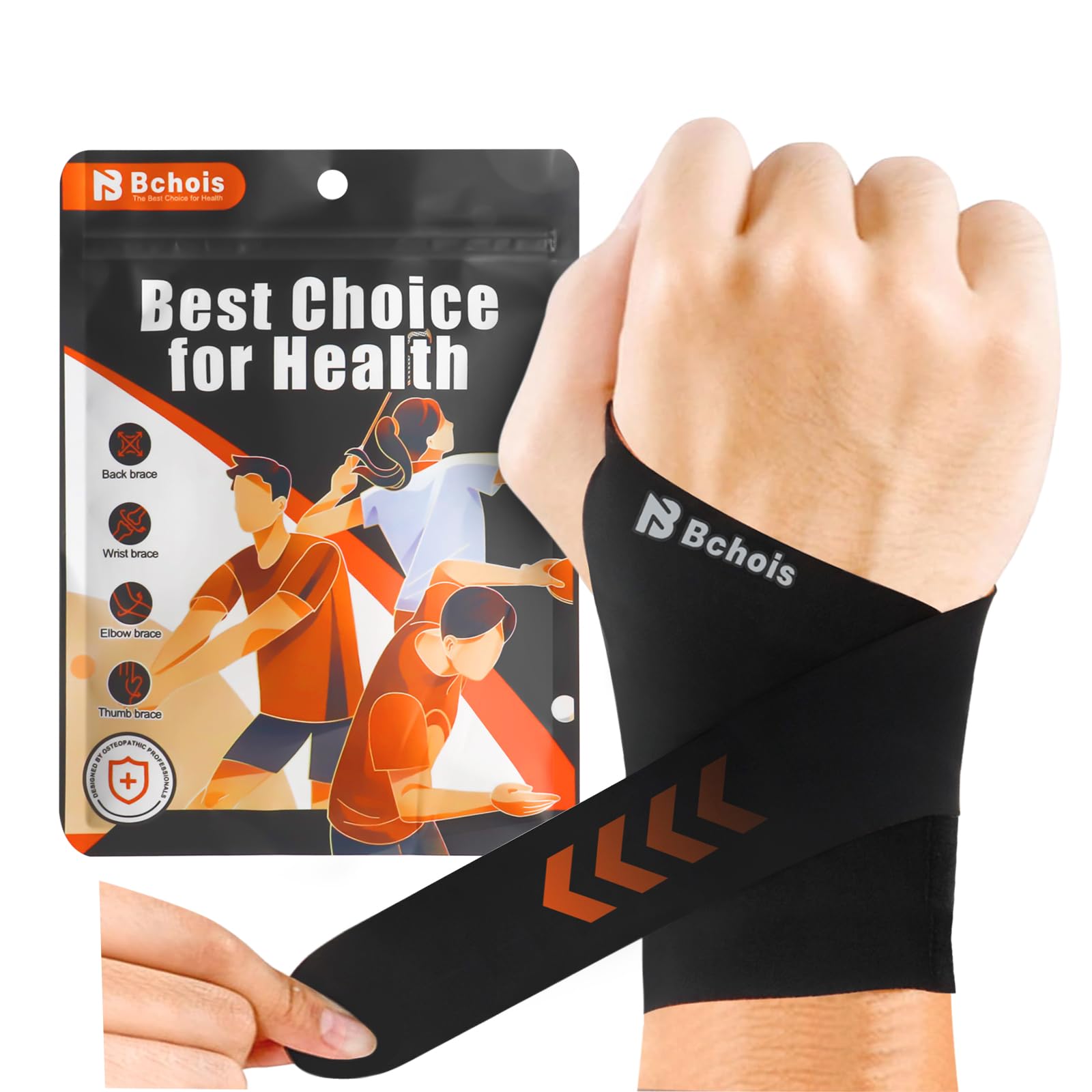 Carpal Tunnel Pain & Tendonitis Relief, Right Wrists