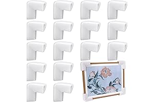 16Pcs White Photo Mirror TV Frame for Shipping Moving