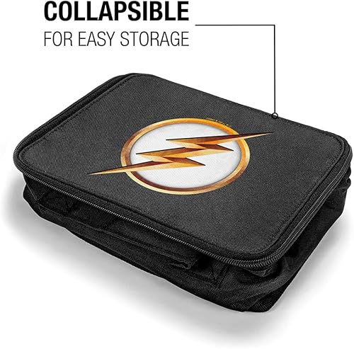 Miniatura 4 de LOGOVISION The Flash Season 4 Fiambrera aislada con logotipo de lados suaves  Bolsa de almuerzo reutilizable para el trabajo de la oficina escolar,