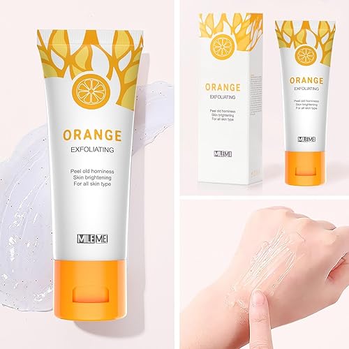 Miniatura 2 de 2 unidades de gel blanqueador exfoliante naranja, exfoliante facial de gel blanqueador de naranja natural, exfoliante facial hidratante de limpieza
