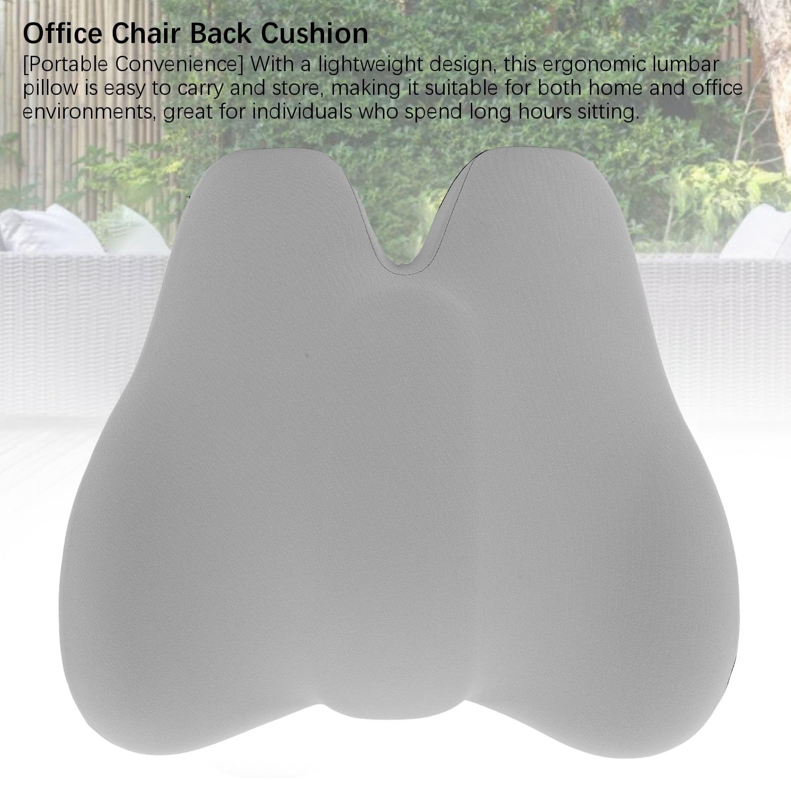 Chrees Cuscino ergonomico per schienale per sedia da ufficio Comfort