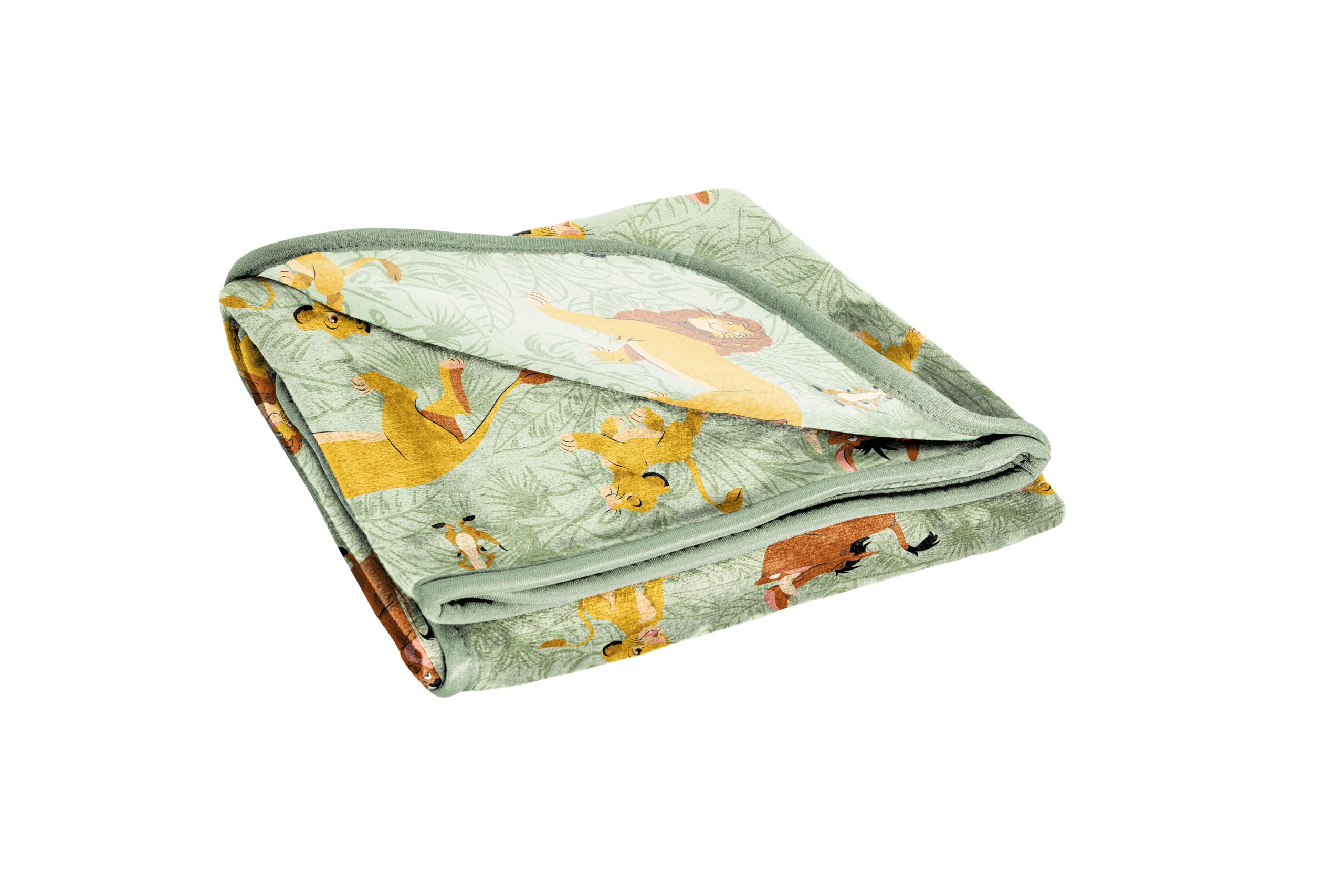 Disney - Coperta in pile super morbido e leggero, motivo: Re Leone, misure 101,2 x 127,2 cm, con Simba