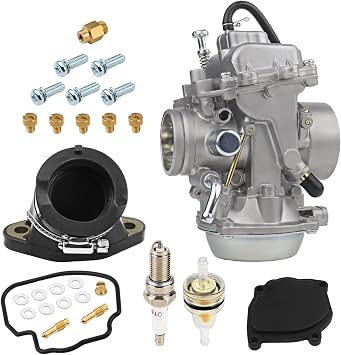 Carburetor Carb & Intake Manifold Boot For Polaris Sportsman 500 4X4 6X6 1996-2008 Sportsman 400 2001-2005 Magnum 425 1995-1998 Magnum 500 1999-2003 Big Boss 500 1998-1999 Ranger 400 2010-2014 3131200