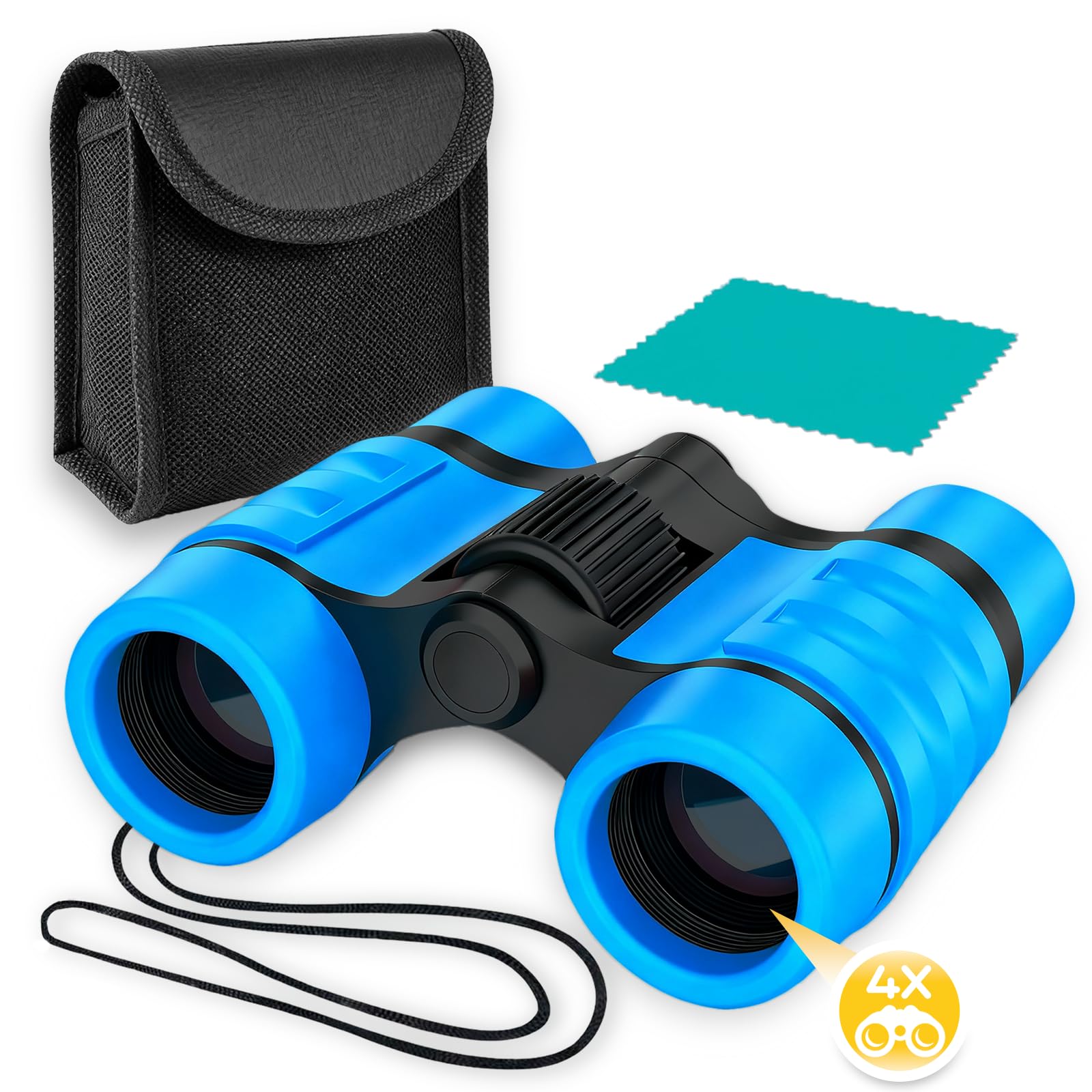 Binoculars Toys for Kids 3 4 5 6 Year Old Boys Girls Toddler Binoculars for Bird Watching Camping Hiking, Educational Learning Outdoor Toy, Halloween Christmas Birthday Gifts for Kid Ages 3-5 4-6 5-7