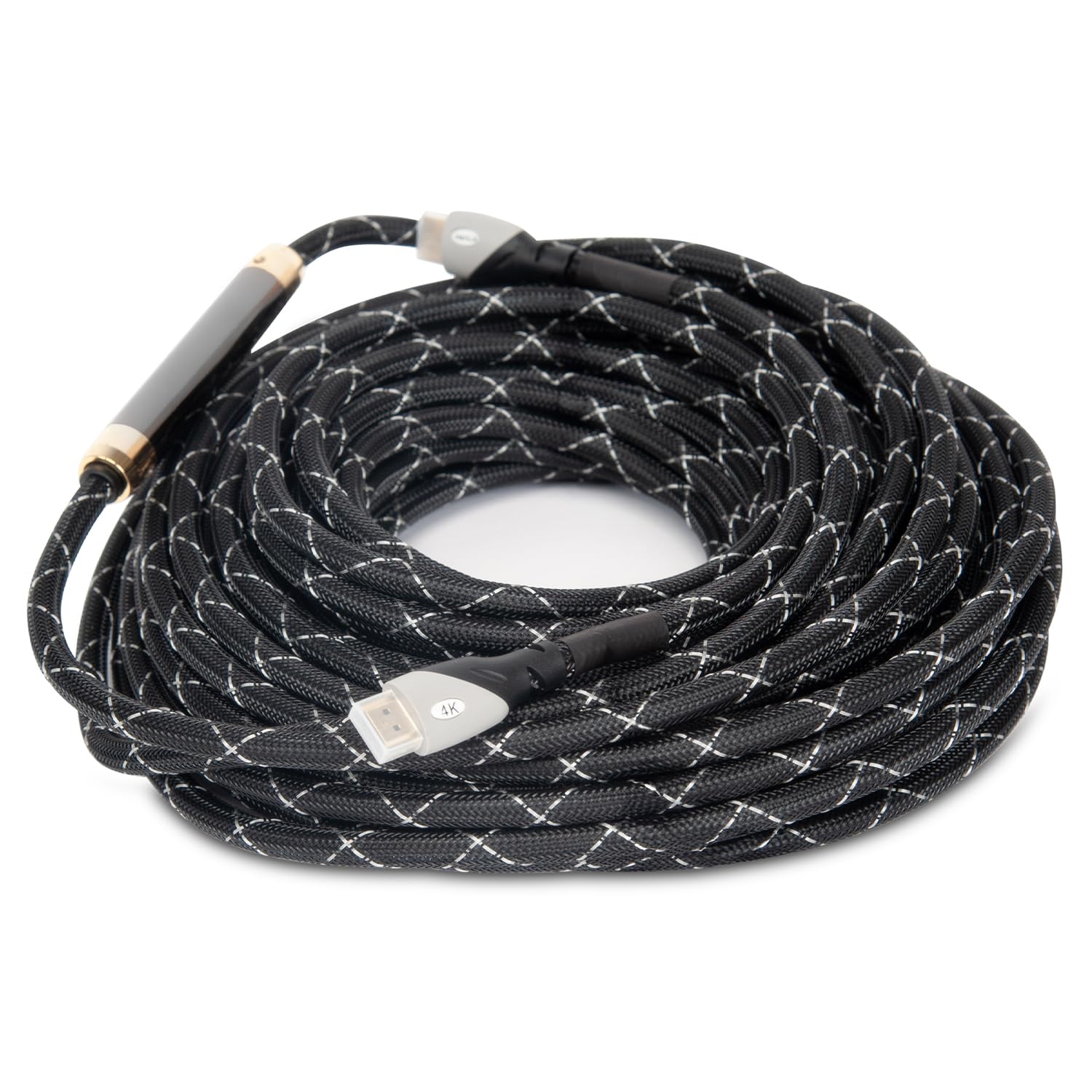 VulTech Cavo HDMI 2.0 20m (AA14320PRO) | 4K Ultra HD @60Hz, 3D, ARC | Nylon Intrecciato, Connettori Dorati | per PS5, Xbox, TV, Monitor, PC